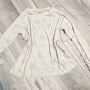 Lucky Brand Cream Hoodie Sweater